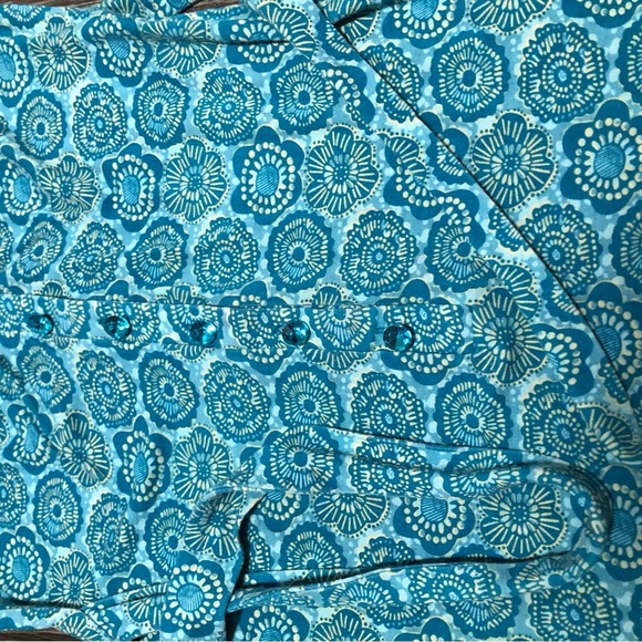 G by GUESS Blue & White Floral Mini Dress - Picture 4 of 8